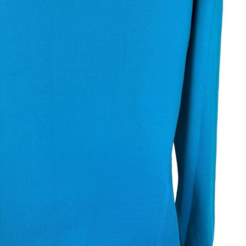 Nike Pro Combat Dri-Fit Fitted Fleece Lined 1/4 Zip Therma Shirt Top Womens M - Picture 12 of 16